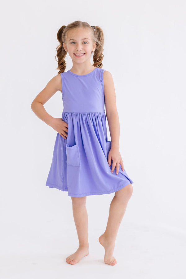 periwinkle-pocket-tank-twirl-dress Mila &  Rose - Sophia's Style-Periwinkle Pocket Tank Twirl Dress-6-12M--1